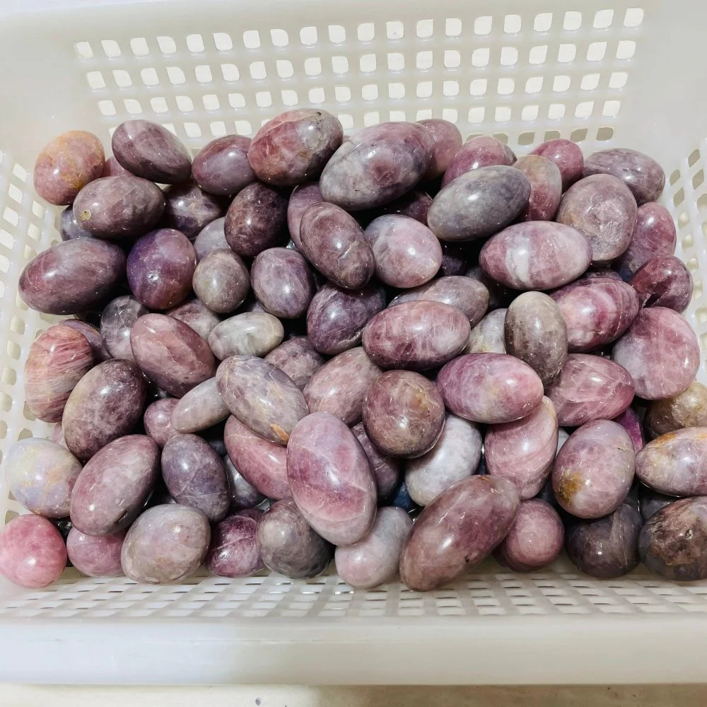 Purple Rose Quartz Tumbled Wholesale - Image 4