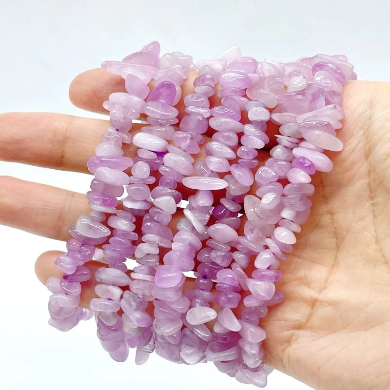 Purple Spodumene Chip Bracelet Wholesale - Image 3