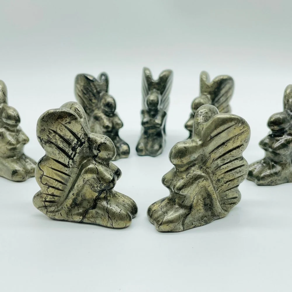 Natural Pyrite Butterfly Fairy Wholesale - Image 2