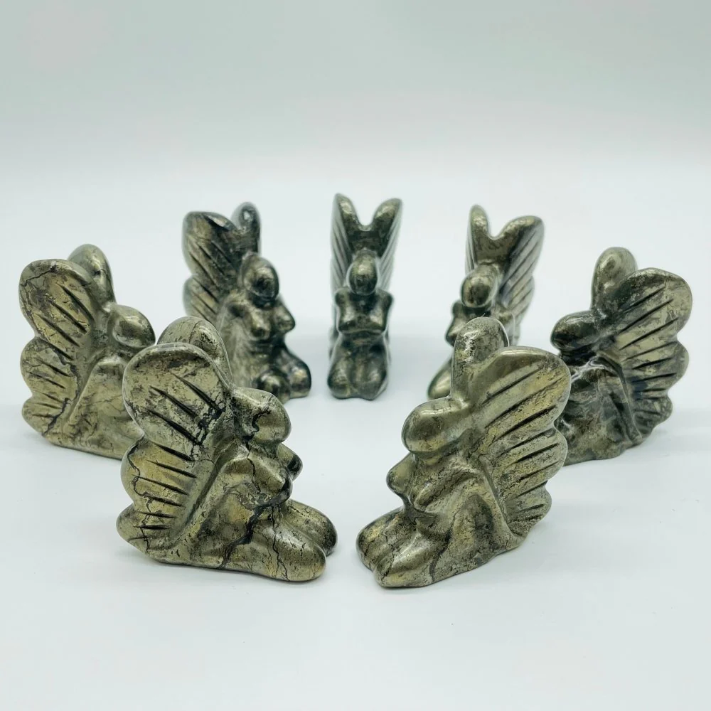 Natural Pyrite Butterfly Fairy Wholesale - Image 3