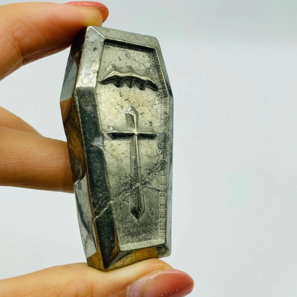 Pyrite Coffin Carving Wholesale - Image 3