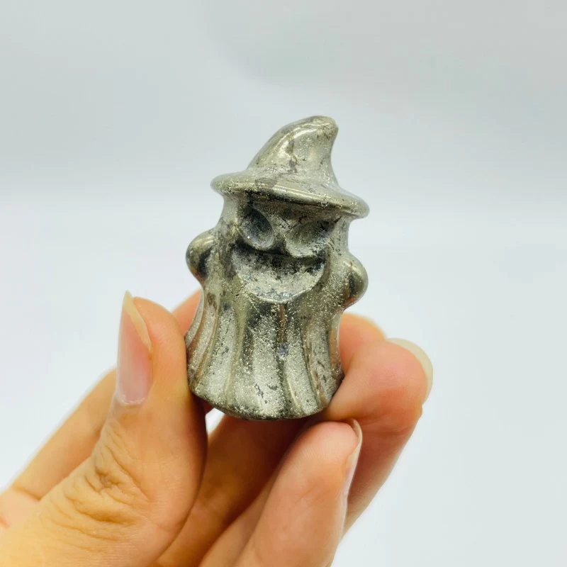 Pyrite Ghost Carving Wholesale - Image 2