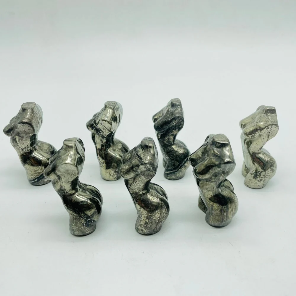Pyrite Goddess Carved Wholesale - Image 3