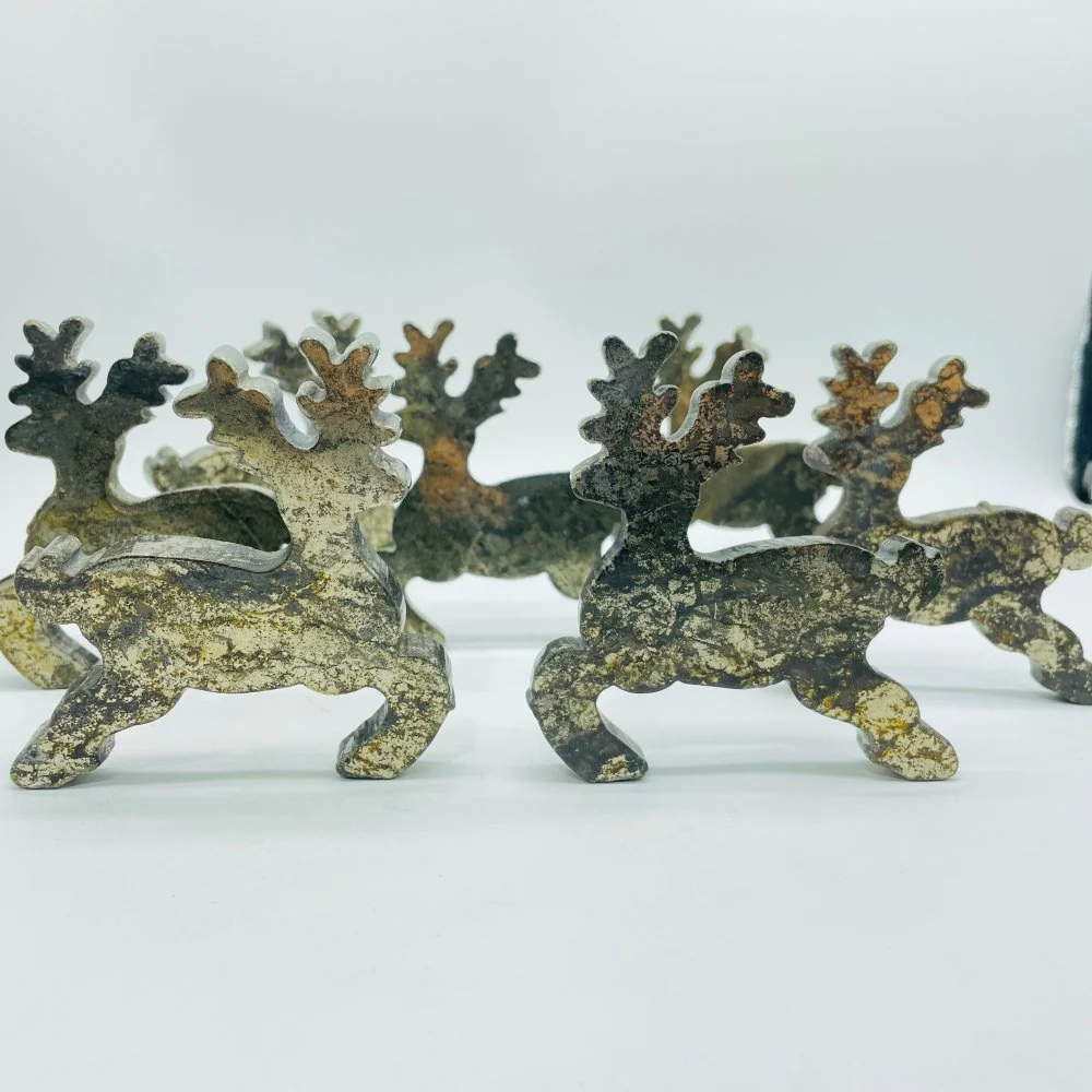 Pyrite Moose Carving Wholesale - Image 3