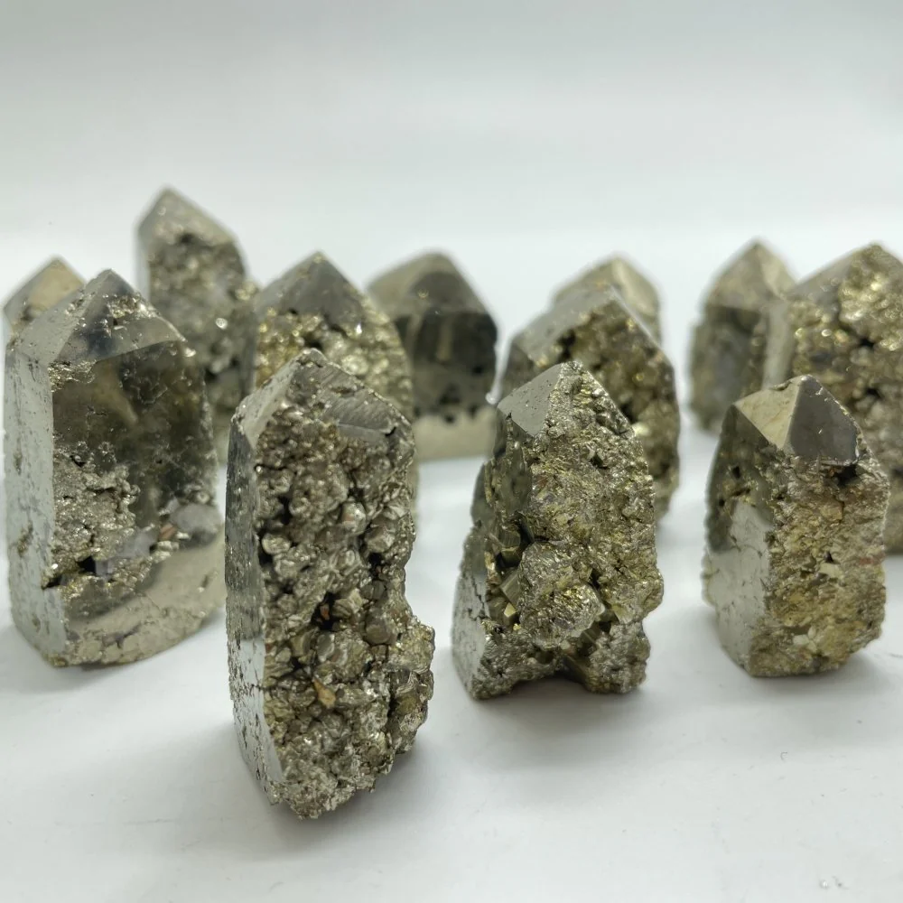 Mini Pyrite Tower Point Wholesale - Image 2