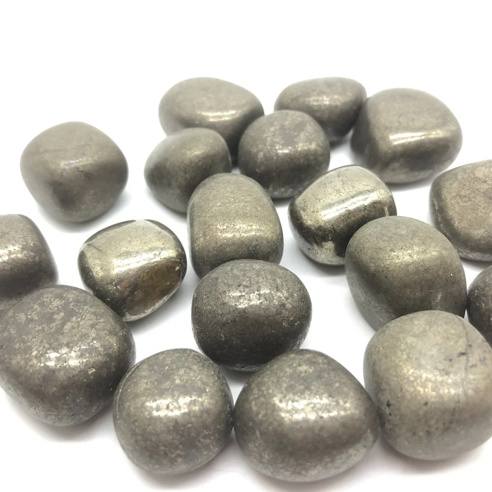 Pyrite Tumbled Stone Wholesale - Image 2