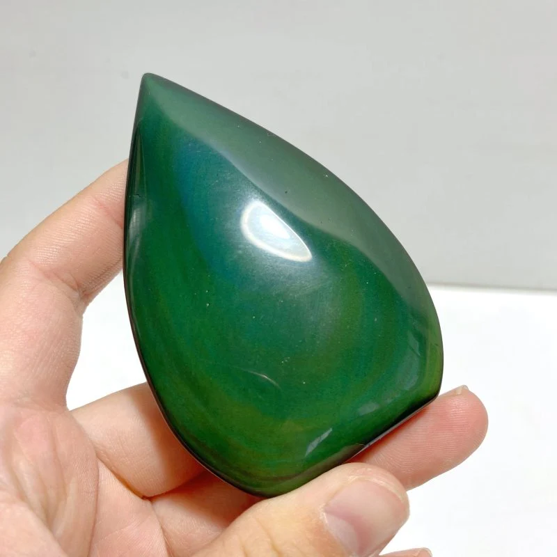 Rainbow Cat Eye Obsidian Arrow Head Shape Wholesale