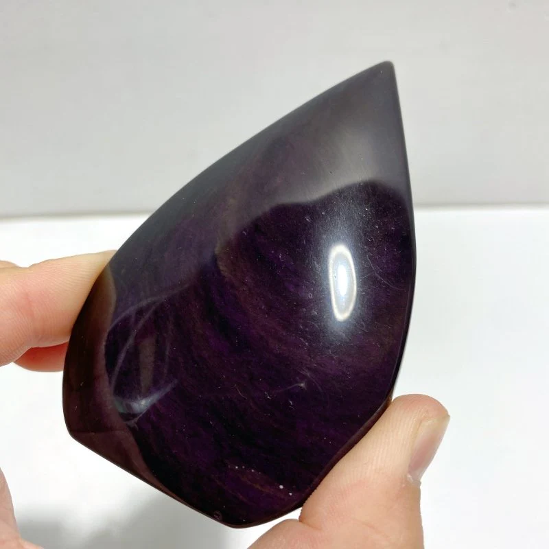 Rainbow Cat Eye Obsidian Arrow Head Shape Wholesale - Image 7