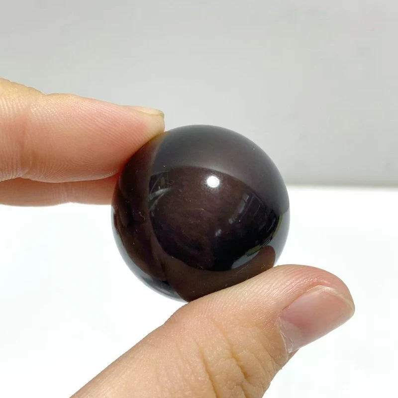 Rainbow Cat Eye Obsidian Sphere Ball Wholesale - Image 6