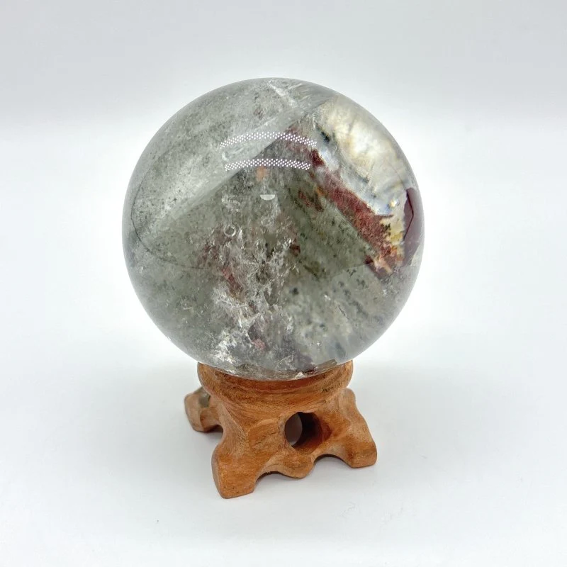 Enhydro Garden Quartz Sphere With Moving Bubble
