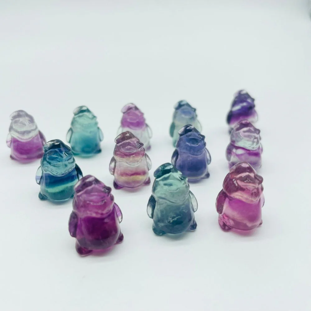 Rainbow Fluorite Carving Demon Person Boo Wholesale - Image 3