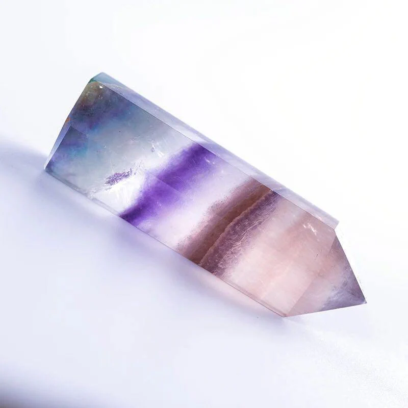 Rainbow Fluorite Crystal Point Tower Wand Wholesale - Image 3
