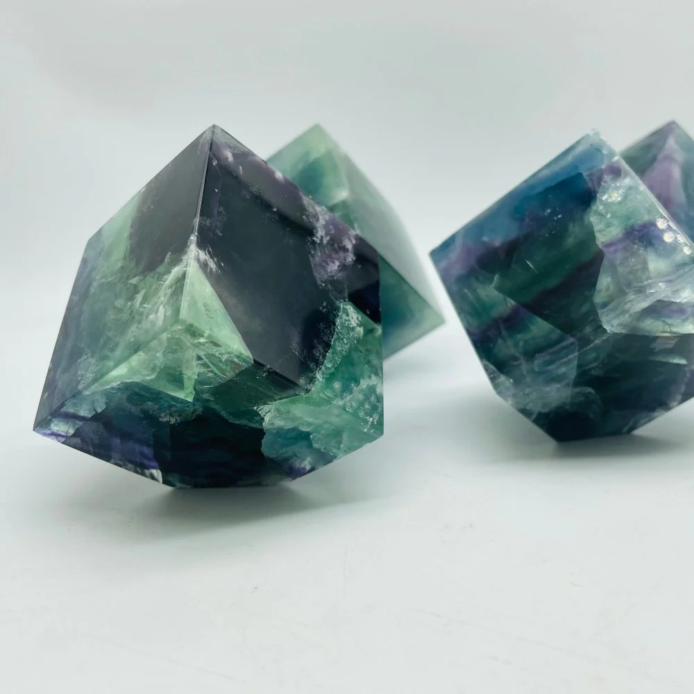 Rainbow Fluorite Cube Wholesale - Image 4