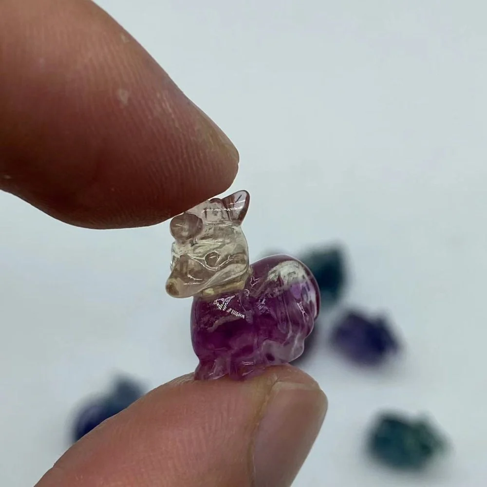 Rainbow Fluorite Flying Mini Dragon Wholesale - Image 4