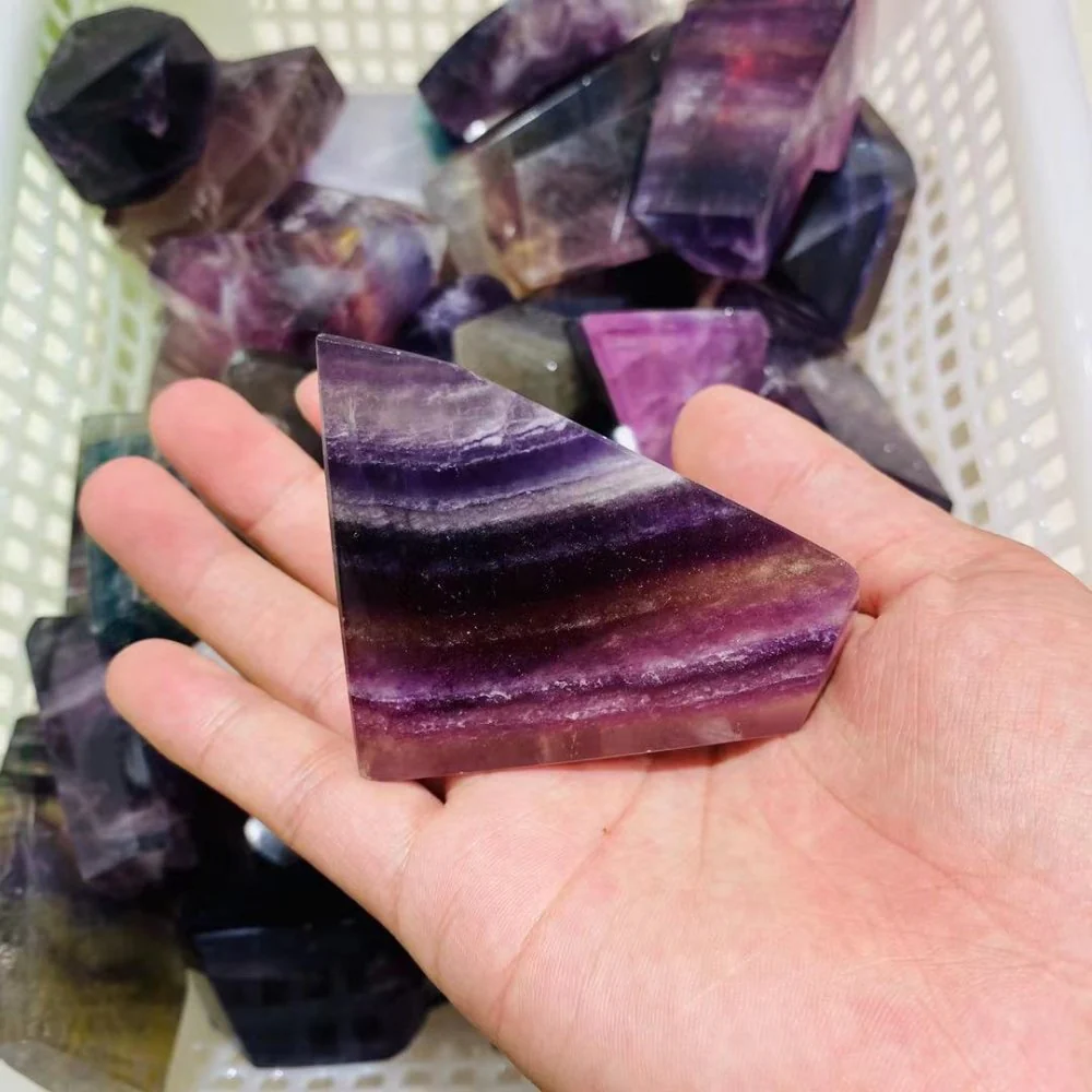 Rainbow Fluorite Free Form Wholesale Bulk - Image 3