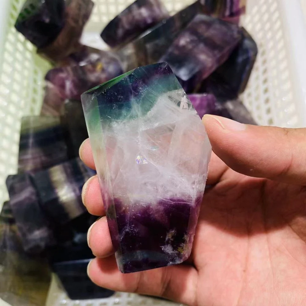 Rainbow Fluorite Free Form Wholesale Bulk - Image 5