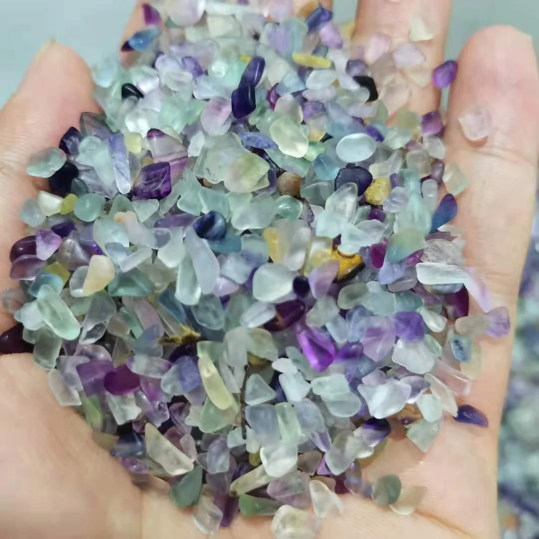 Rainbow Fluorite Gravel Chips Wholesale - Image 3