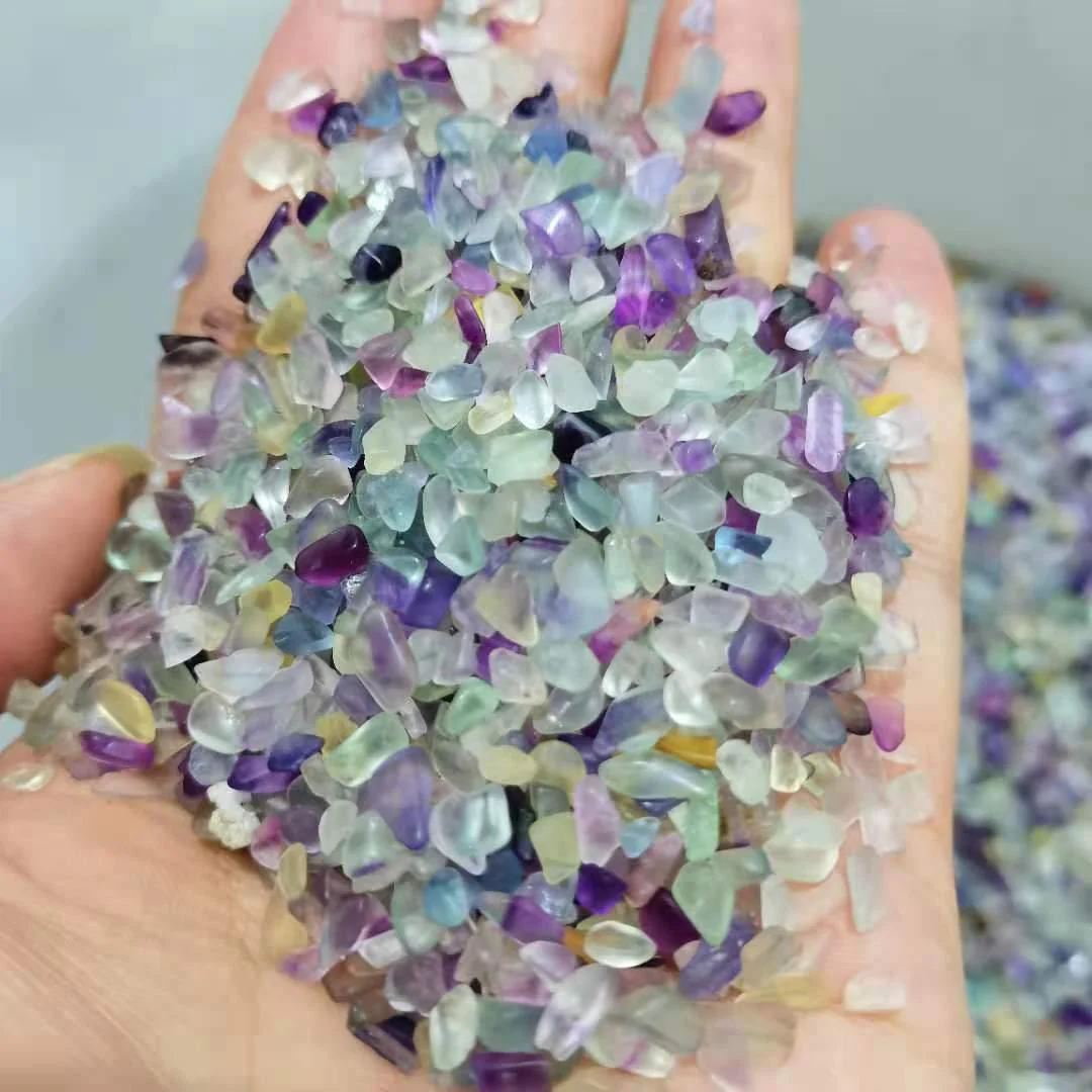 Rainbow Fluorite Gravel Chips Wholesale - Image 4