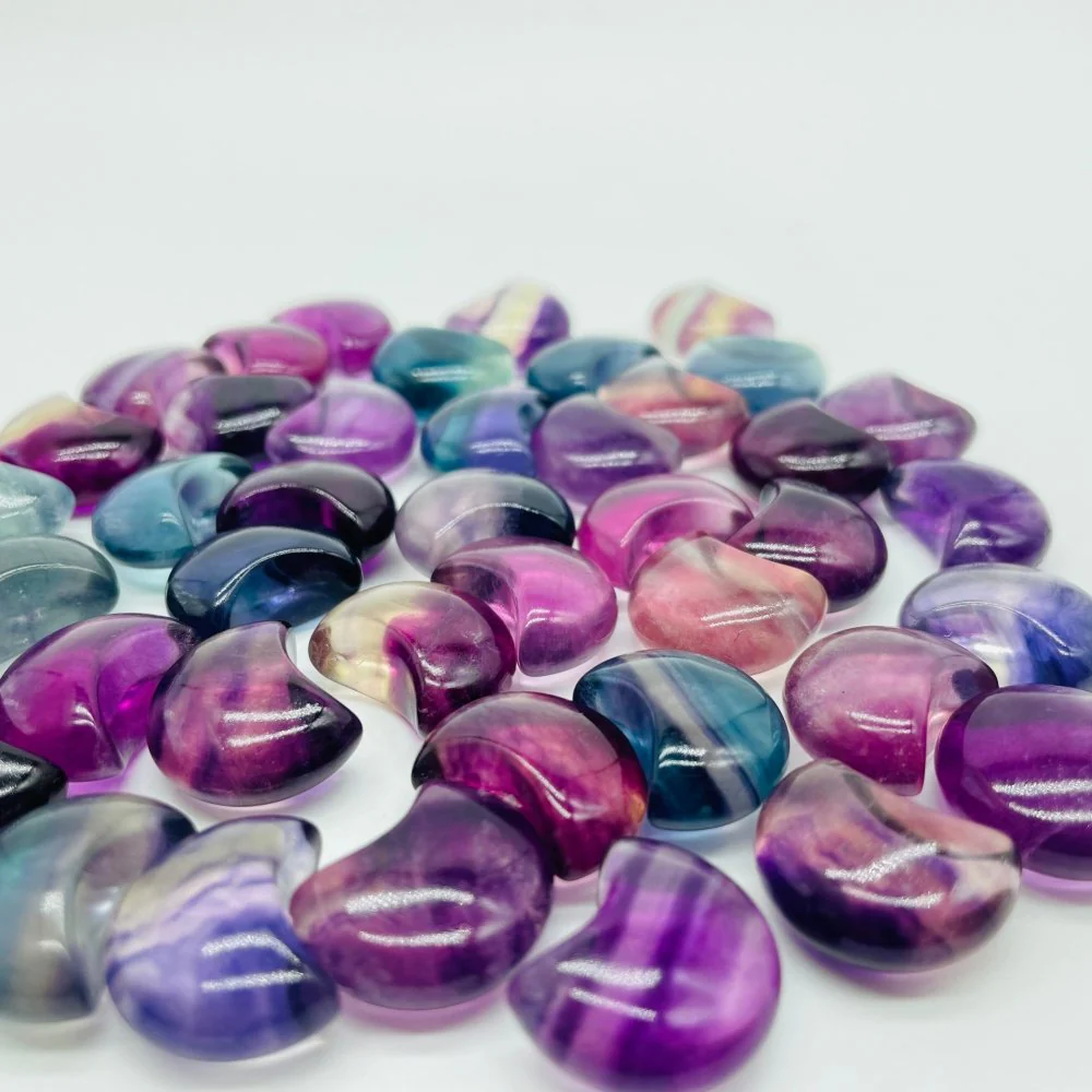 Rainbow Fluorite Moon Wholesale Clearance - Image 2