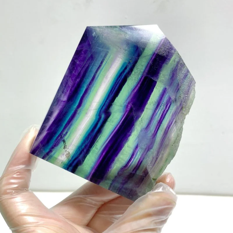 Rainbow Fluorite Raw Side Point Tower Wholesale - Image 3