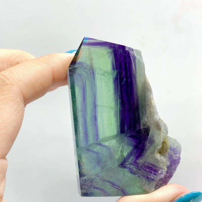 42 Pieces Rainbow Fluorite Raw Side Tower - Image 4