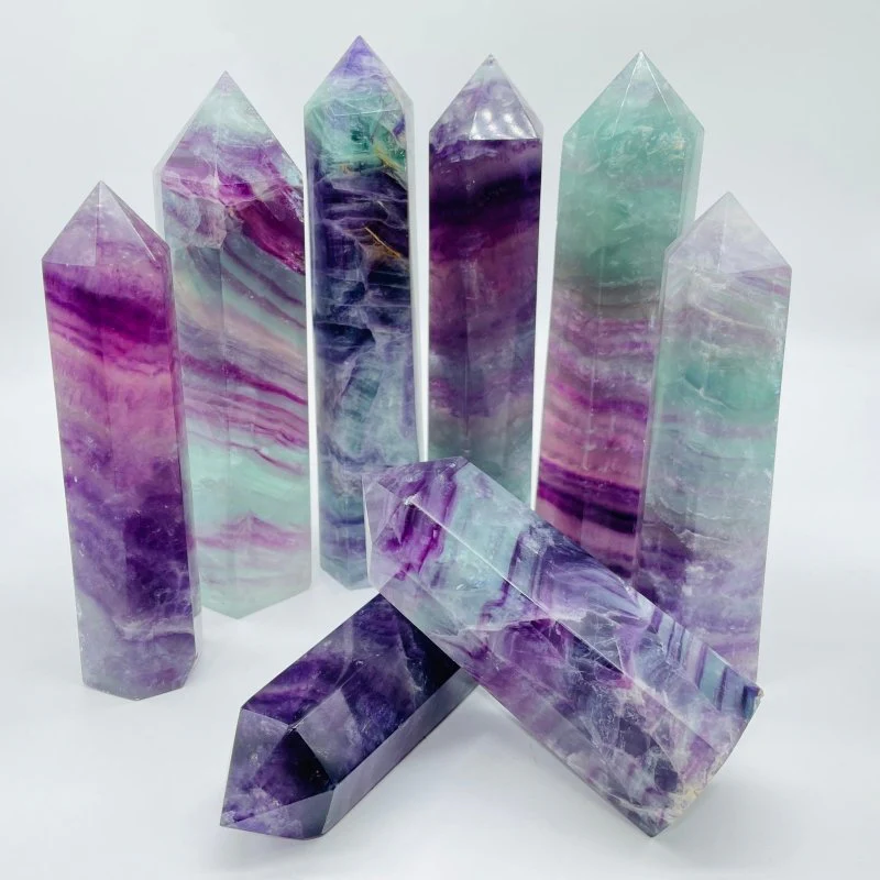 Rainbow Fluorite Tower 4-7in(10-18cm) Wholesale - Image 2