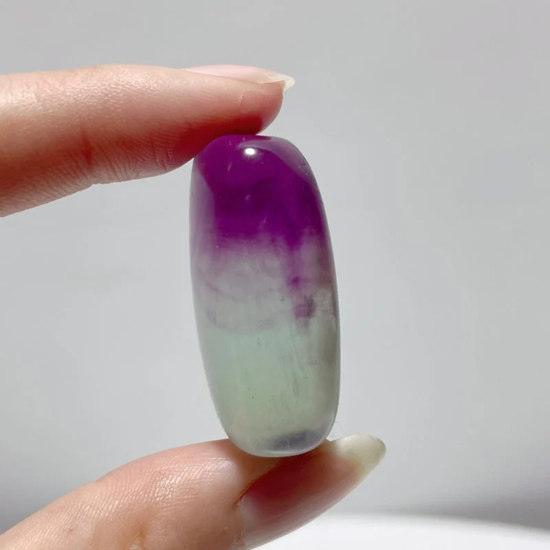 0.7-1.7in Rainbow Fluorite Tumbled Wholesale - Image 3