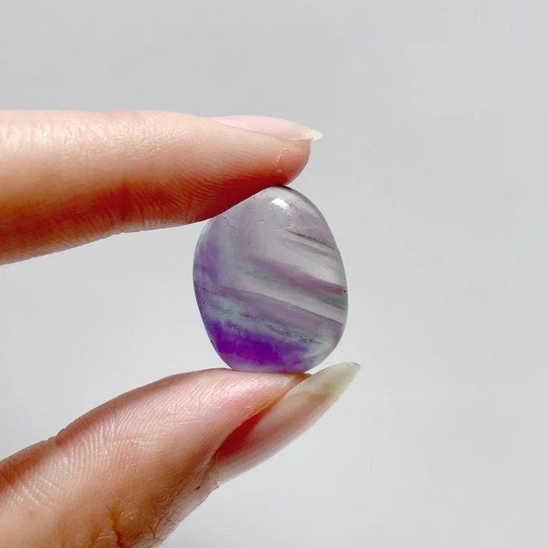 0.7-1.7in Rainbow Fluorite Tumbled Wholesale - Image 6