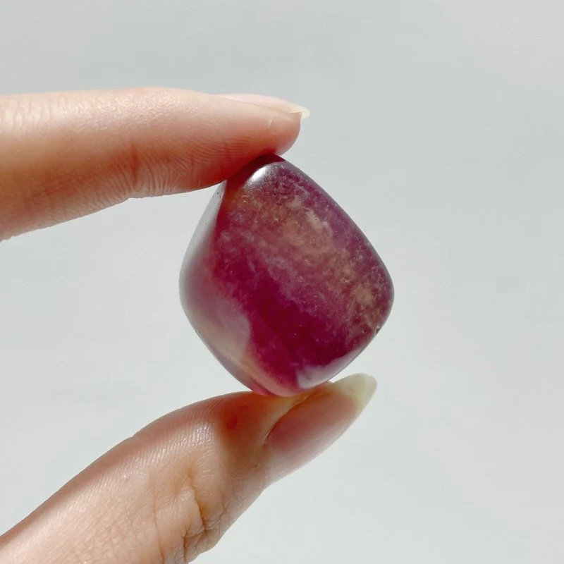 0.7-1.7in Rainbow Fluorite Tumbled Wholesale - Image 7