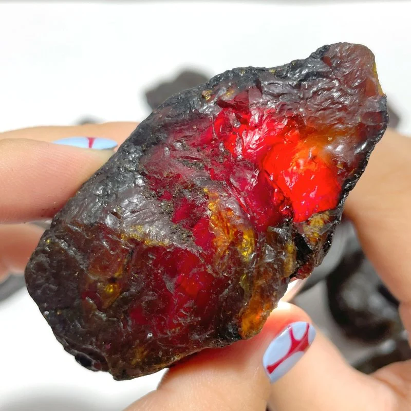 India Raw Amber Stone Wholesale - Image 4