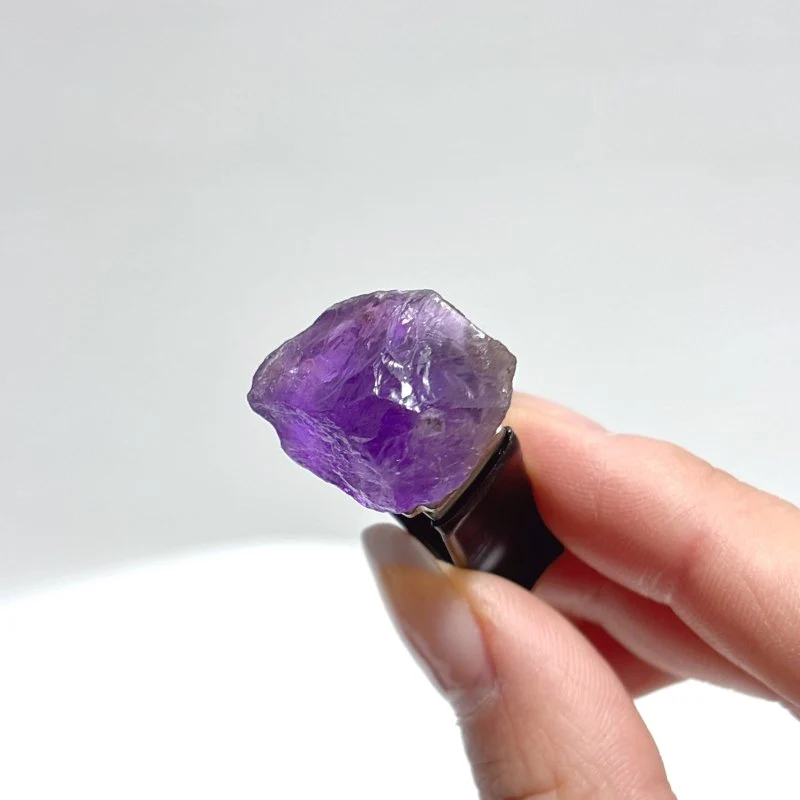 Raw Amethyst Car Air Vent Clips Wholesale Car Accessories