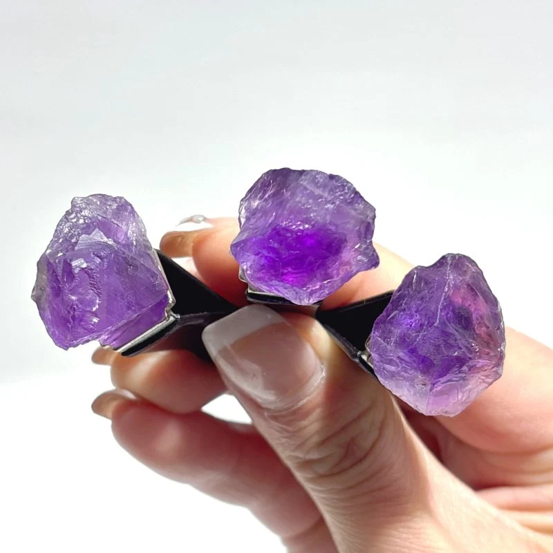 Raw Amethyst Car Air Vent Clips Wholesale Car Accessories - Image 5