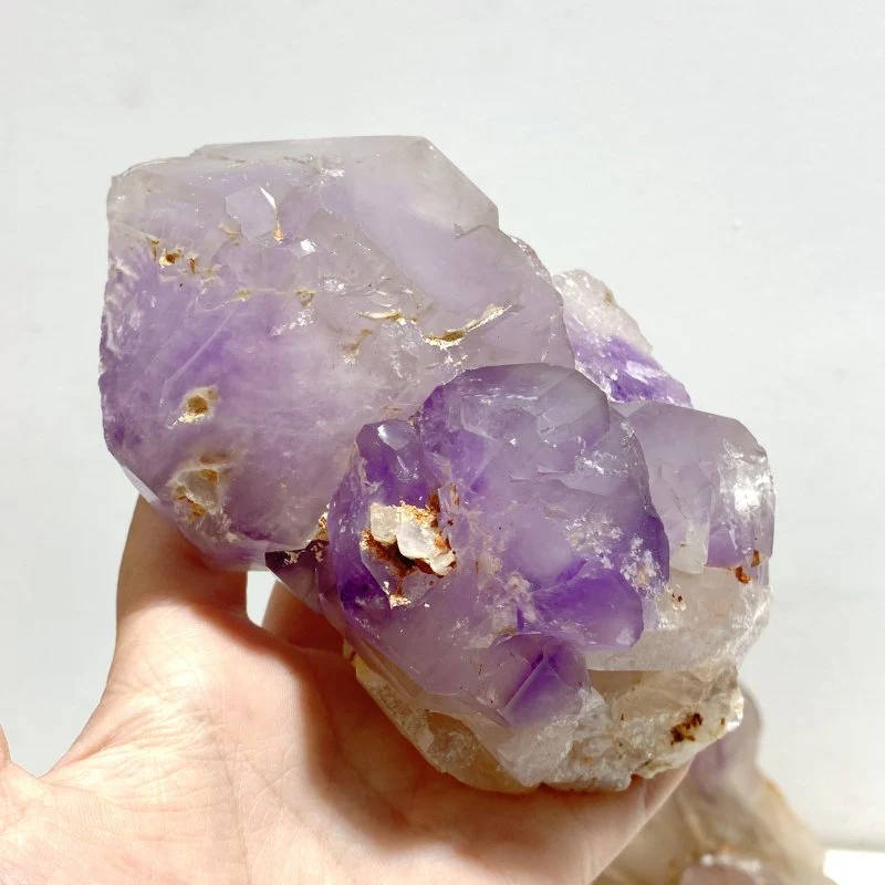 7 Pieces Beautiful Large Raw Amethyst Specimen - Image 4