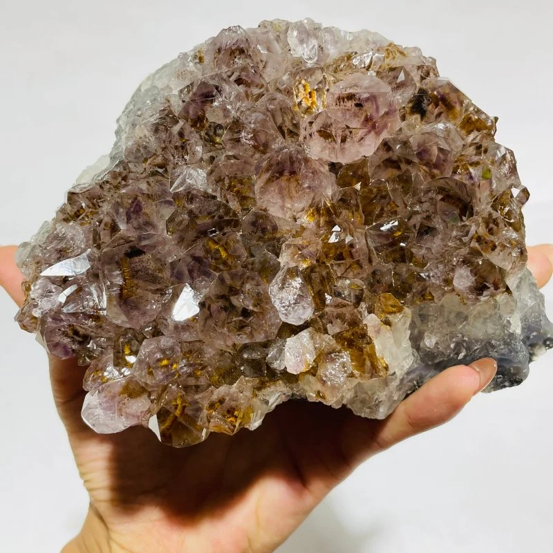 5 Pieces Raw Amethyst Super7 Cacoxenite Cluster Stone - Image 8