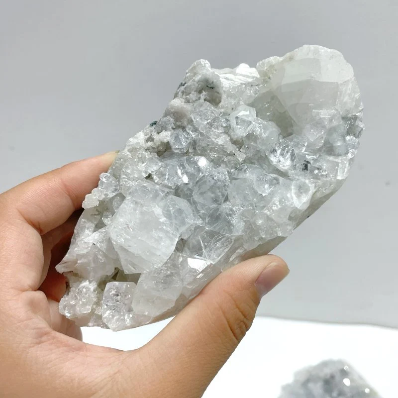 8 Pieces Raw Apophyllite Stone Specimen - Image 3