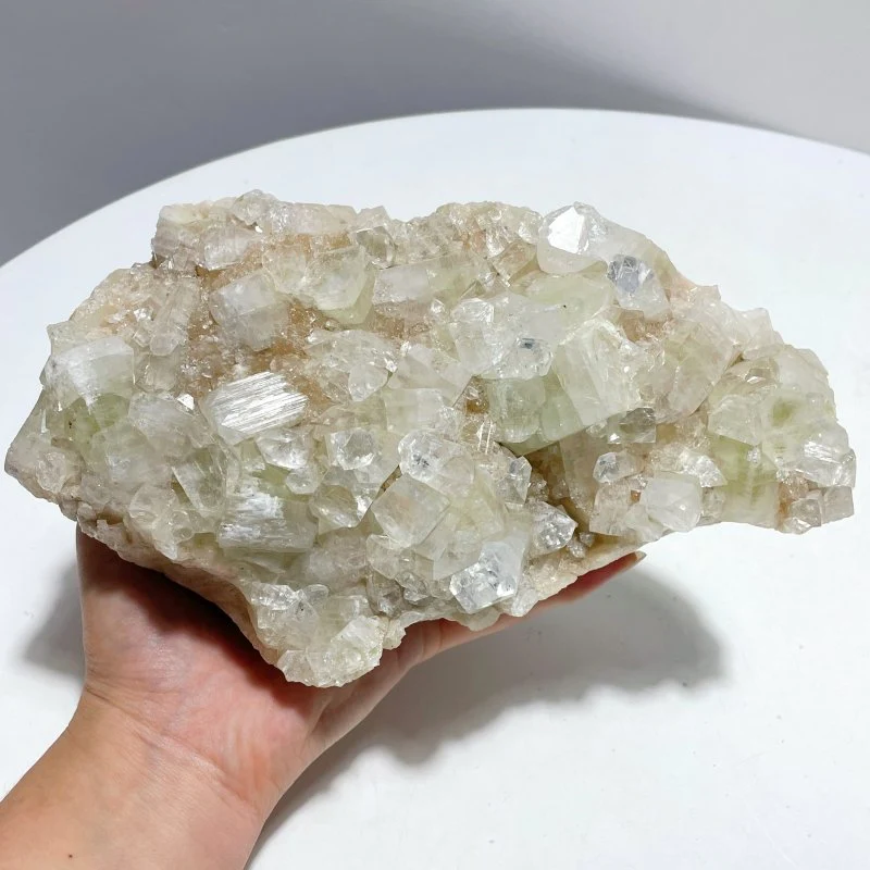 3 Pieces Raw Large Apophyllite Stone - Image 4