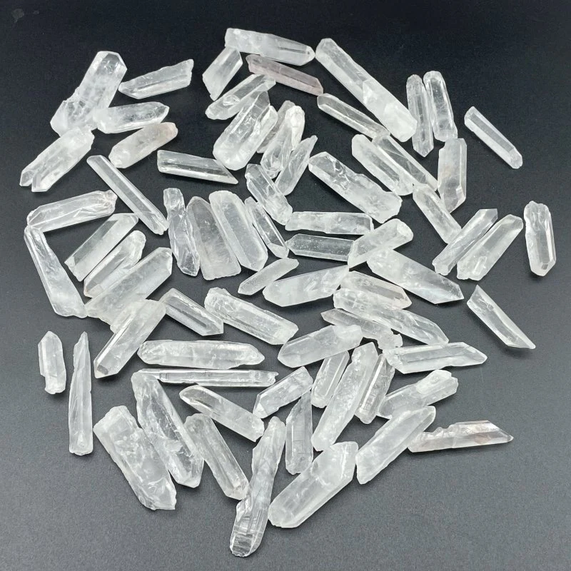 Raw Mini Brazil Clear Quartz Points Gift Box Wholesale Shrink Wrap Packaging - Image 4