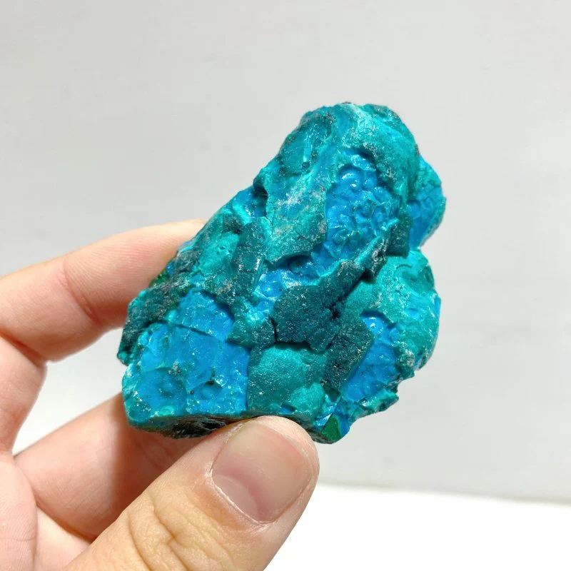 28 Pieces Beautiful Raw Chrysocolla Mixed Malachite Specimen - Image 2