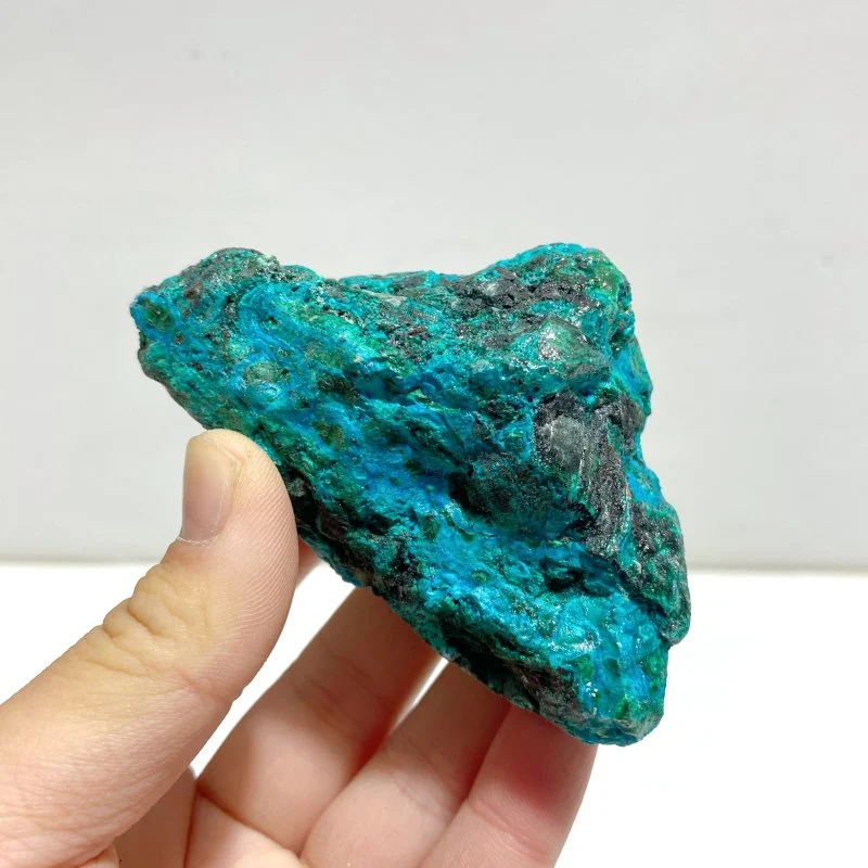 28 Pieces Beautiful Raw Chrysocolla Mixed Malachite Specimen - Image 5