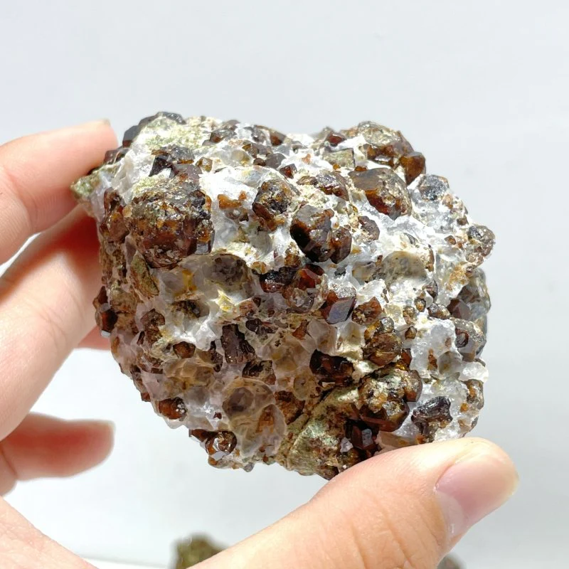 11 Pieces Raw Garnet Specimen For Collection - Image 2