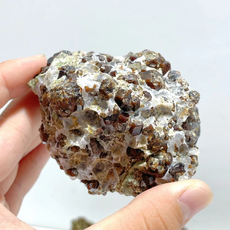 11 Pieces Raw Garnet Specimen For Collection - Image 3