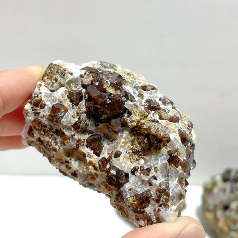 11 Pieces Raw Garnet Specimen For Collection - Image 6