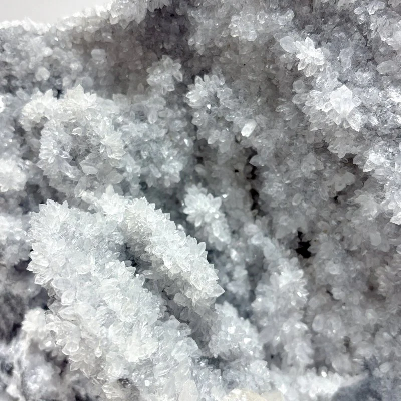 Large Clear Quartz Mixed Apophyllite Mineral Specimen - Image 3