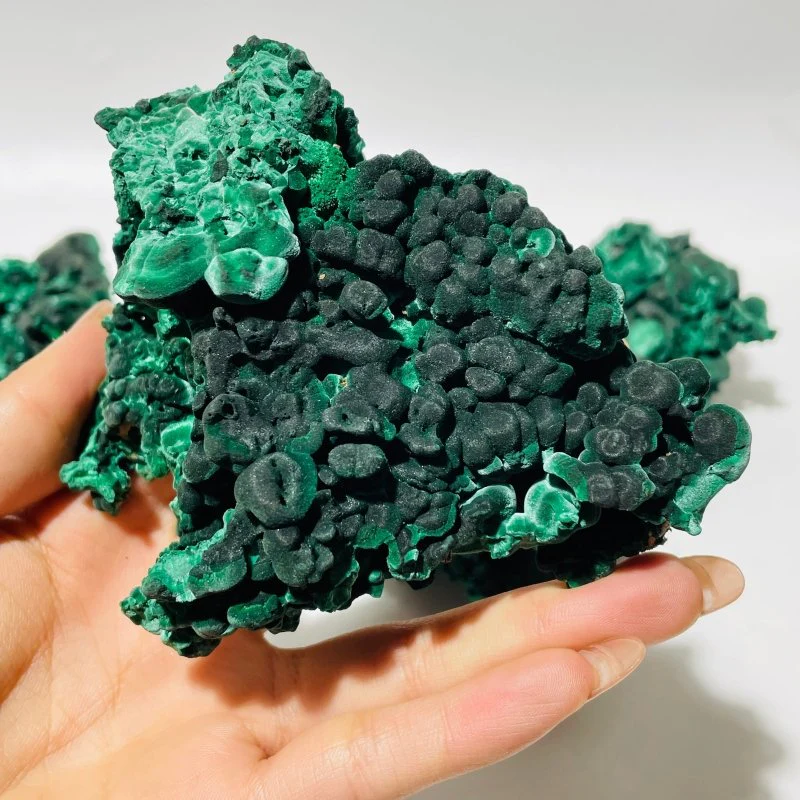 5 Pieces High Quality Raw Malachite Specimen - Image 3