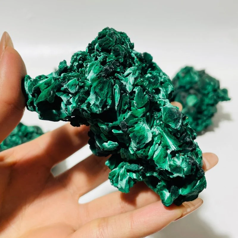 5 Pieces High Quality Raw Malachite Specimen - Image 5