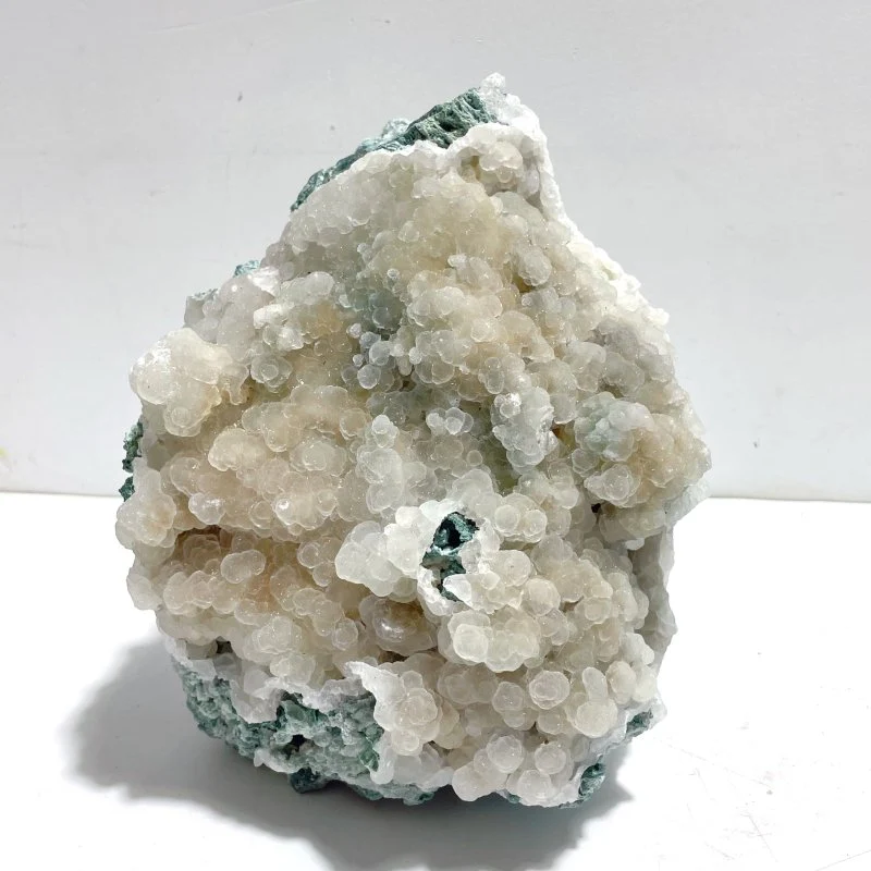 2 Pieces Raw Moss Agate Crystal Specimen For Collection - Image 3