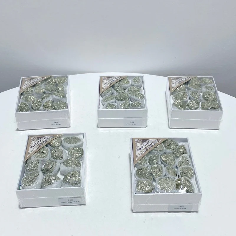 Raw Pyrite Small Gift Box - Image 5