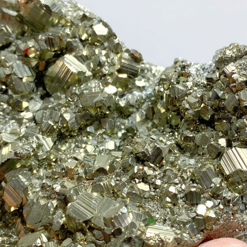 5 Pieces Raw Pyrite Mixed Calcite Specimen Mineral - Image 7