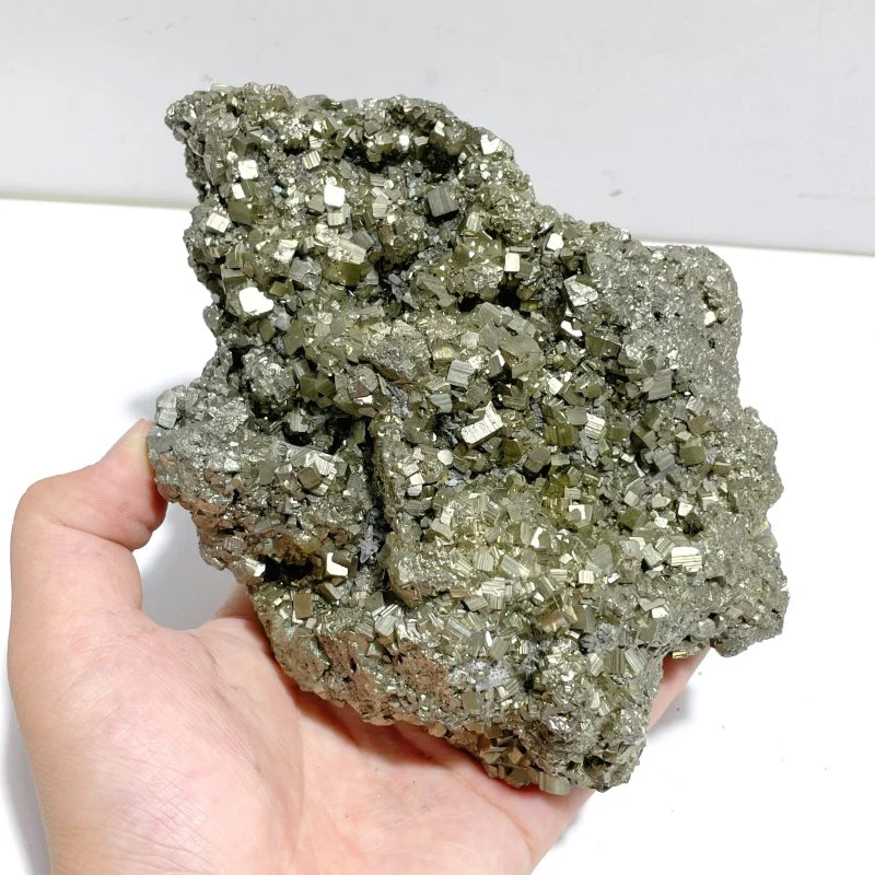 4 Pieces High Quality Raw Pyrite Specimen For Collection - Image 5