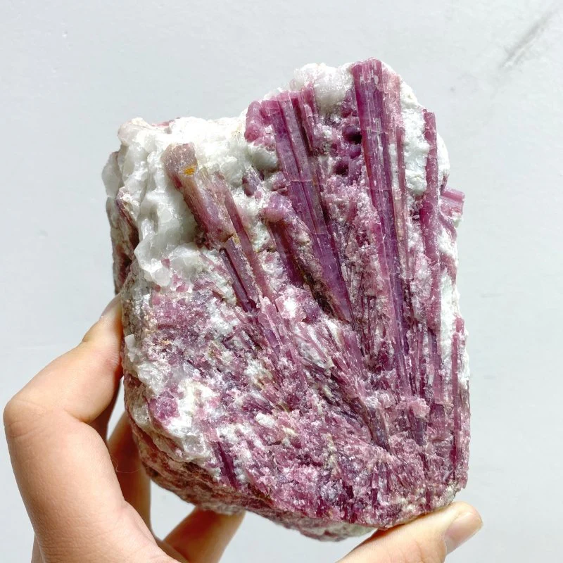 3 Pieces Large Raw Red Tourmaline Specimen - Image 2